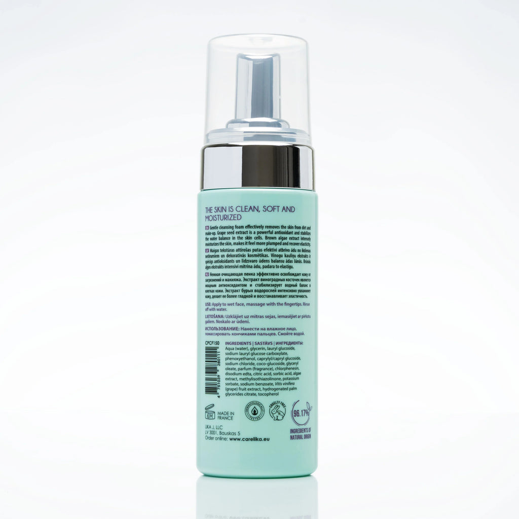 CARELIKA Cleansing Mousse (with Grape Seed) 150ml