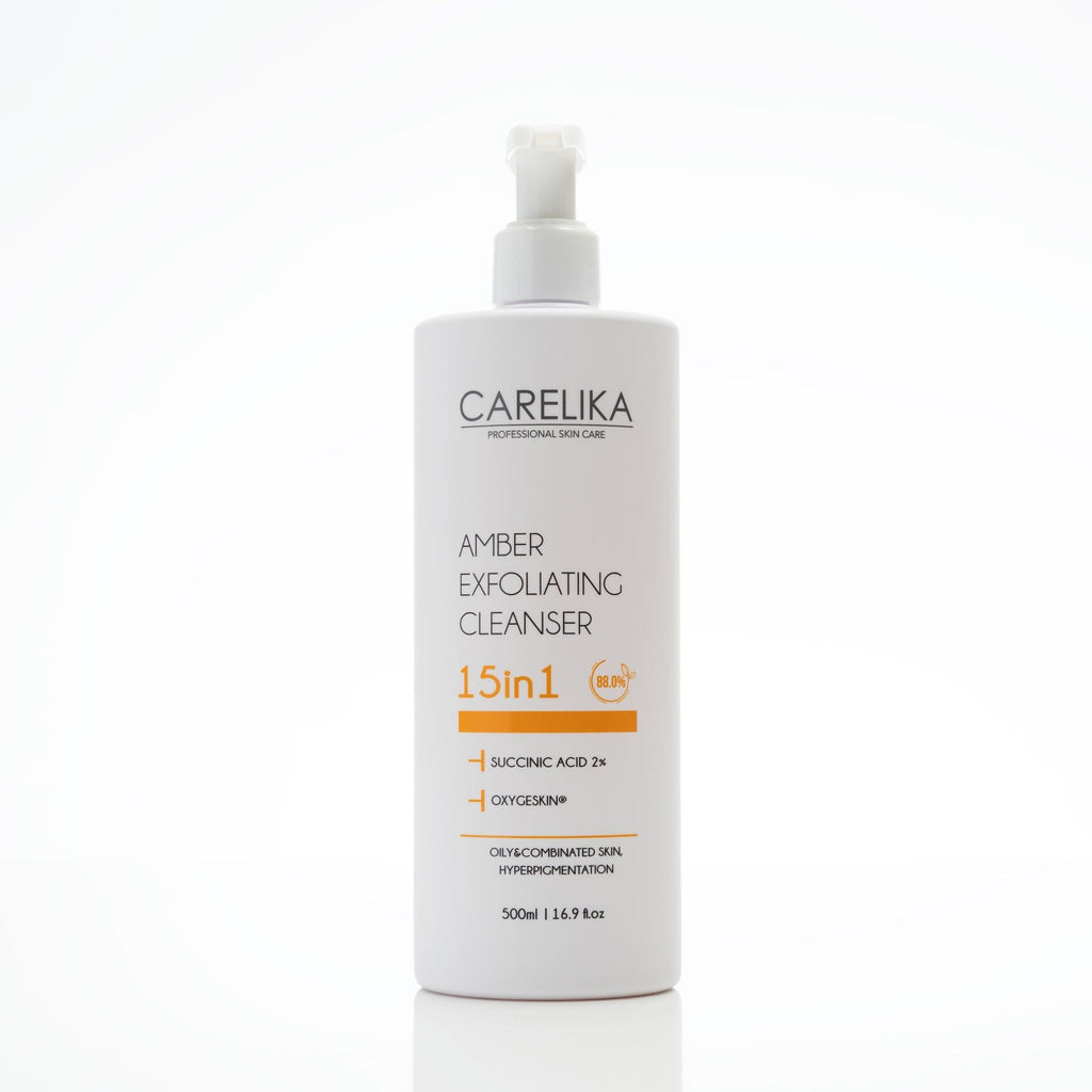 CARELIKA Amber Exfoliating Cleanser 15in1 (with Succinic Acid 2%) 500ml
