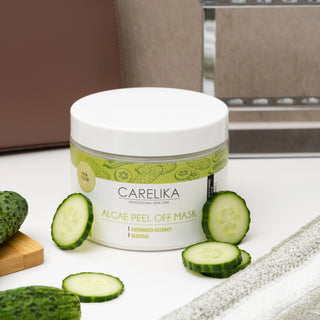 CARELIKA Algae Peel Off Mask Cucumber Extract with Glucose 200gr