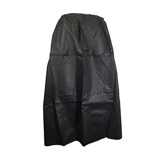 DISPOSABLE ELASTIC BATHROBE WHITE AND BLACK 100 X 140 CM (10PCs / Pack)