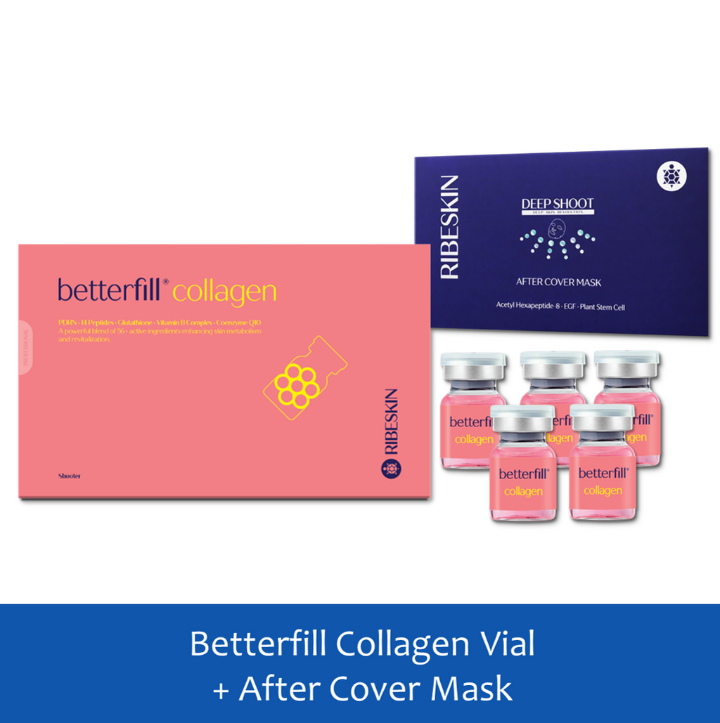 Ribeskin Combo Vial Collagen Betterfill56+Combo with After Cover Mask