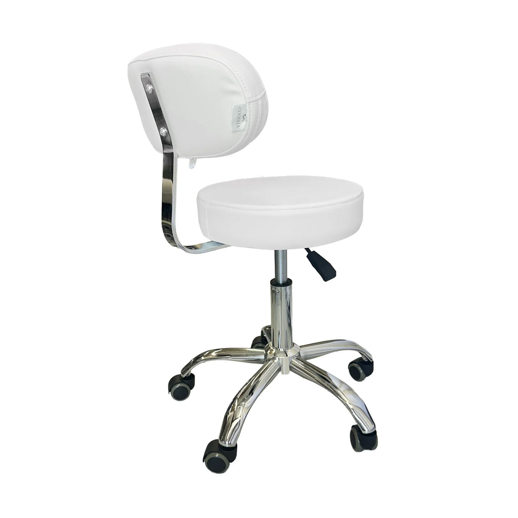 UC-9102 Professional Round Aesthetic Stool with Back Support