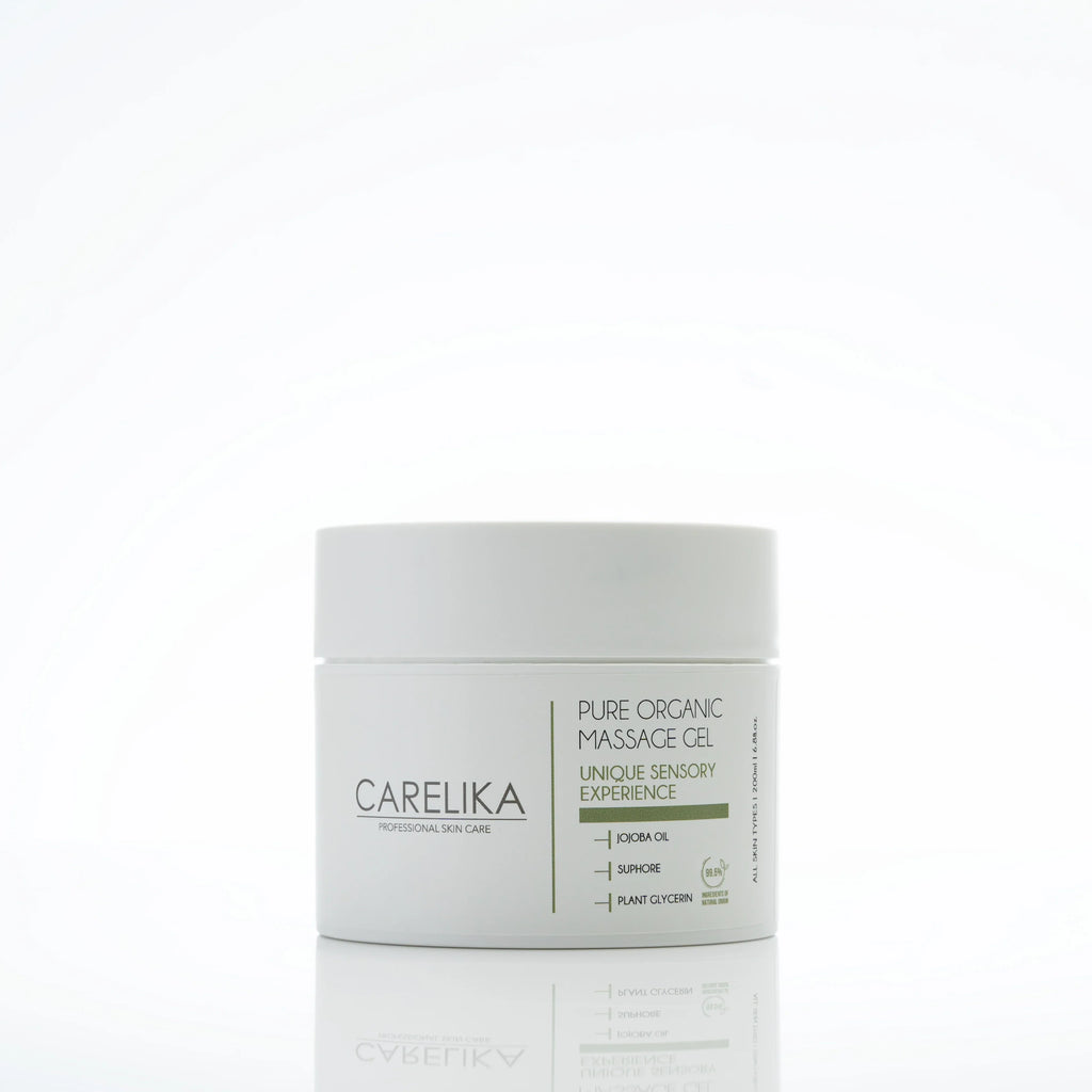 CARELIKA Pure Organic Massage Gel - 99.5% natural 200ml