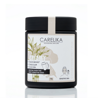 CARELIKA Shaker Prebiotic Creamy Mask Black Beeome Jar 15gr.