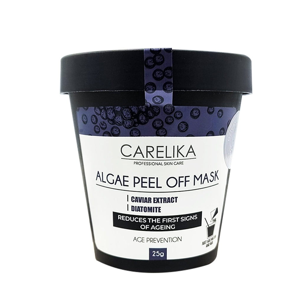 CARELIKA Algae Peel Off Mask Caviar Extract 25gr Jar