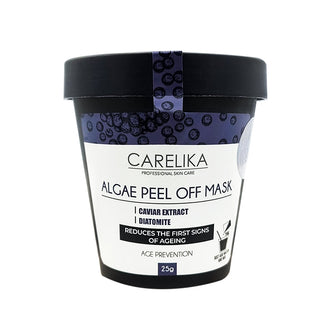 CARELIKA Algae Peel Off Mask Caviar Extract 25gr Jar