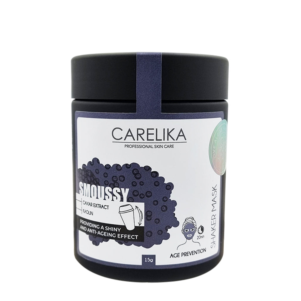 CARELIKA Shaker Smoussy Mask Caviar Jar 15 gr