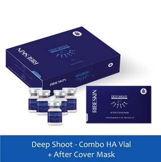 Ribeskin Combo Vial HA (Hyaluronic Acid) with After Cover Mask