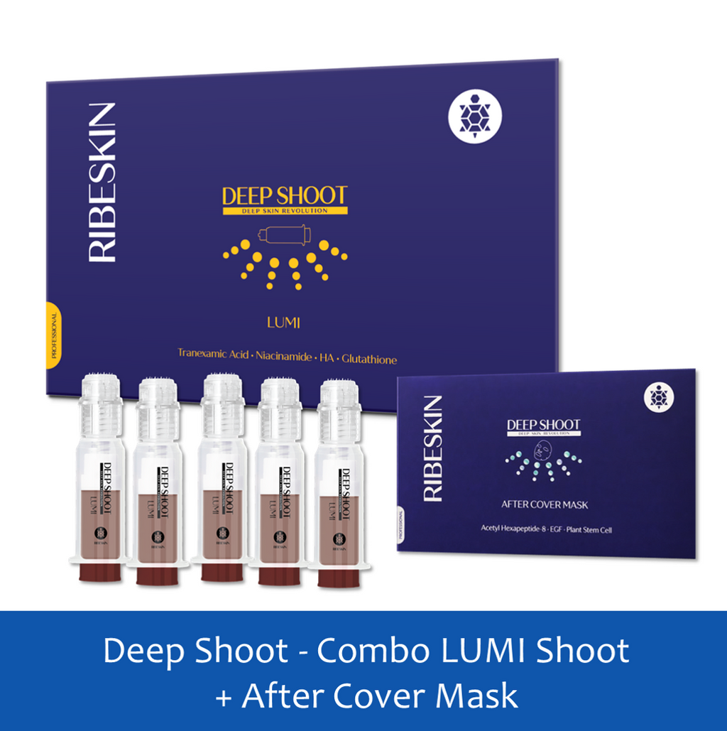 Ribeskin Lumi Deep Shoot Combo with After Cover Mask