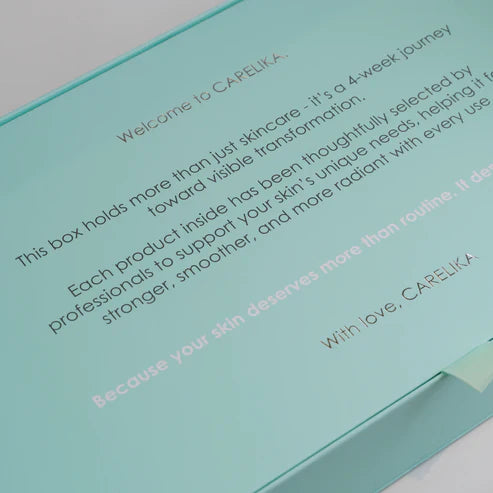 CARELIKA 4 Week Beauty Ritual Box Kit