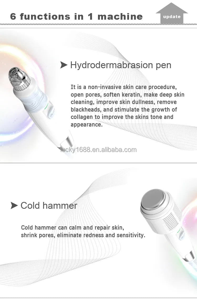Hydrafacial With Camera 6 in 1 Machine