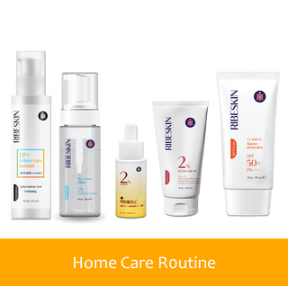 Ribeskin Home Care Routine