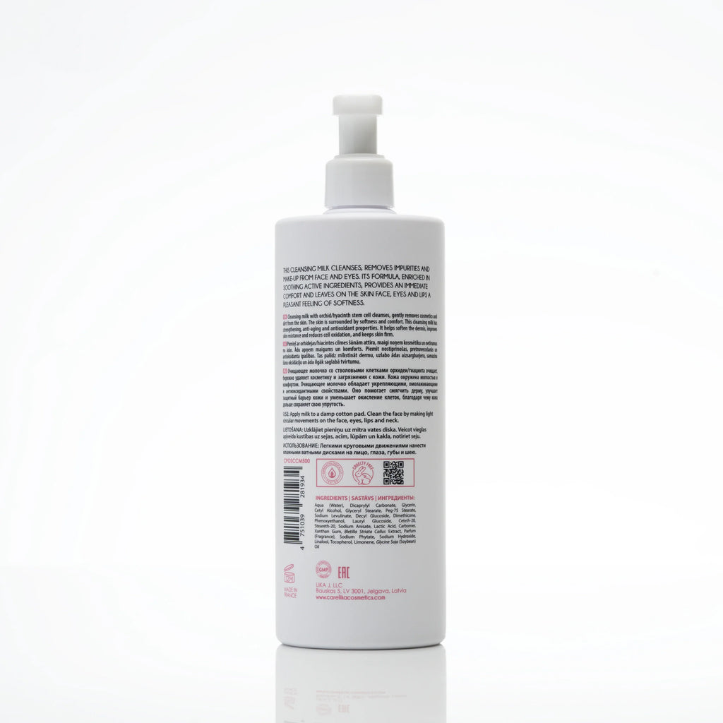 CARELIKA Orchid Stem Cell Cleansing Milk 500ml