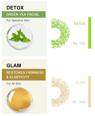 NEW RF Oxygen Facial Machine Pods Kit Capsules Gel + Pods + Serum