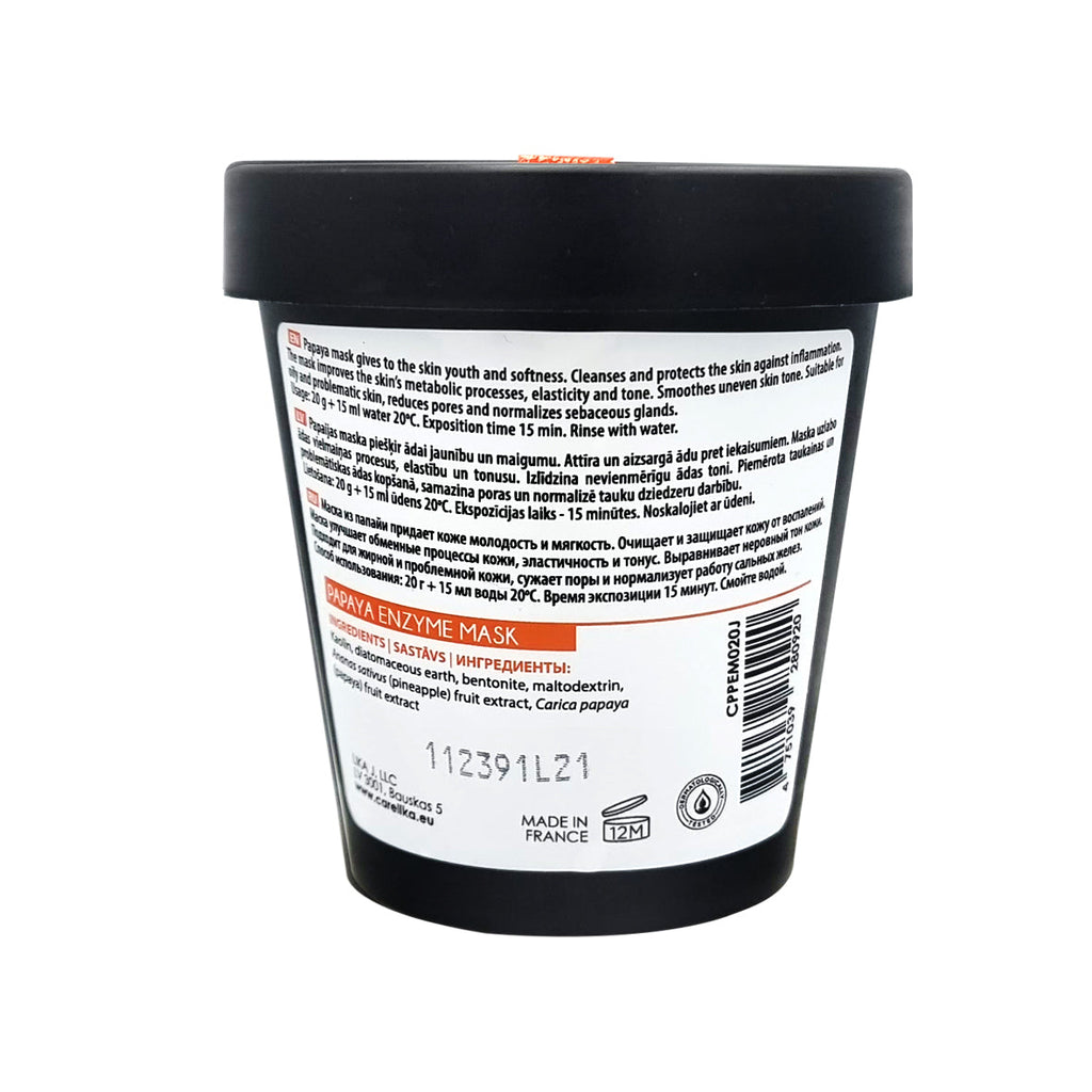CARELIKA Papaya Enzyme Mask (with Caolin) Jar 20gr