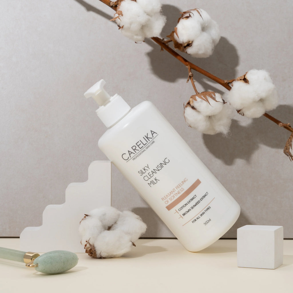 CARELIKA Silky Cleansing Milk (with Cotton Extract) 500ml