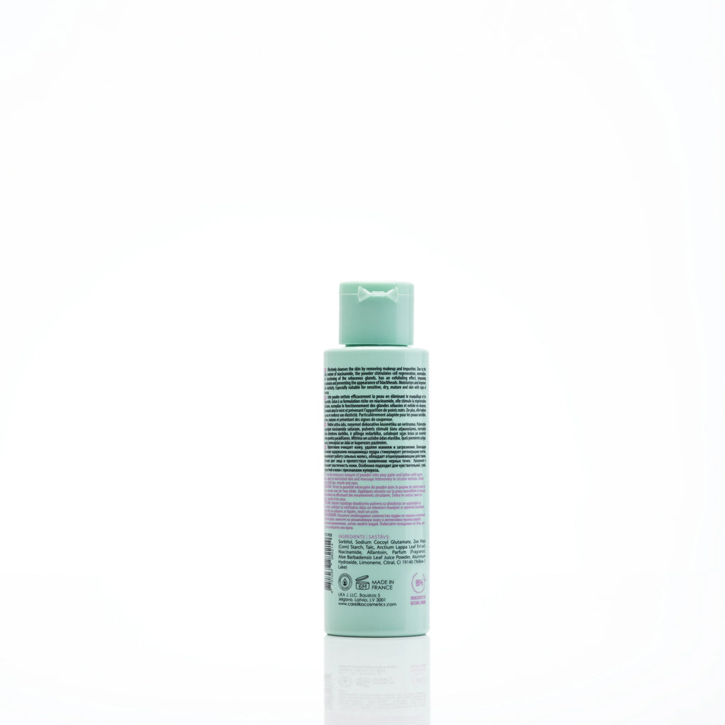 CARELIKA SOS Cleansing Powder (with Niacinamide) - Green Bottle 25gr