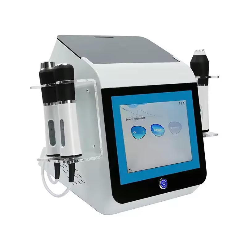 NEW 3 in 1 Oxygen Facial CO2 Bubble + RF + Ultrasound Machine with UV. Face Lifting and Whitening