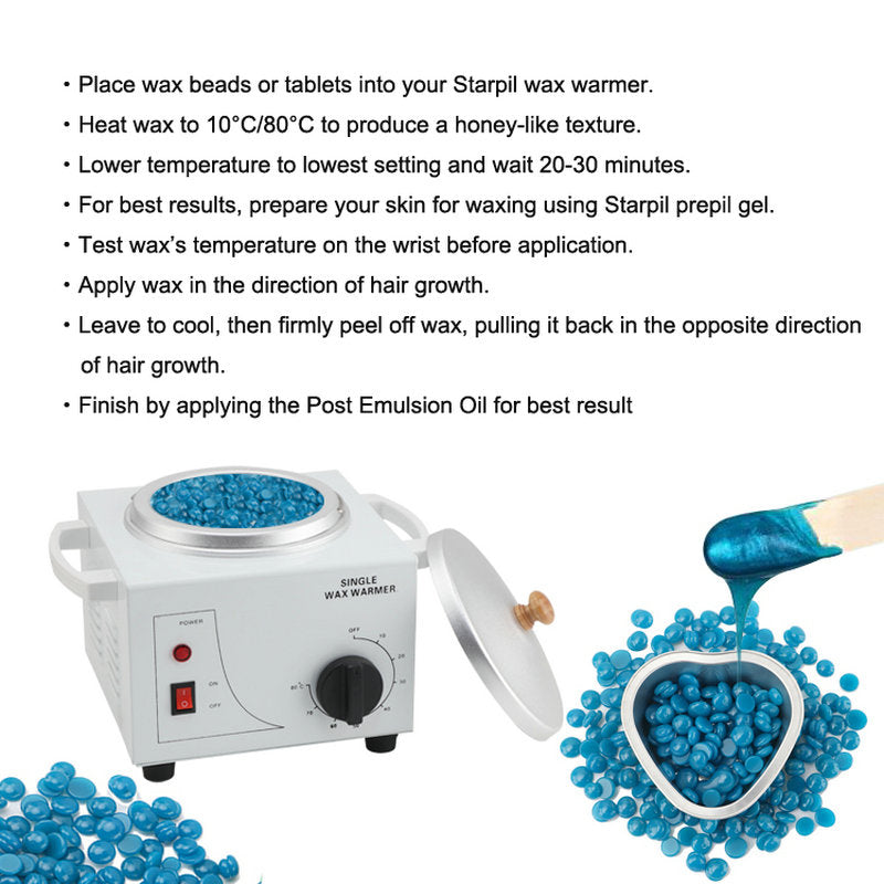 Professional hot wax warmer for salon