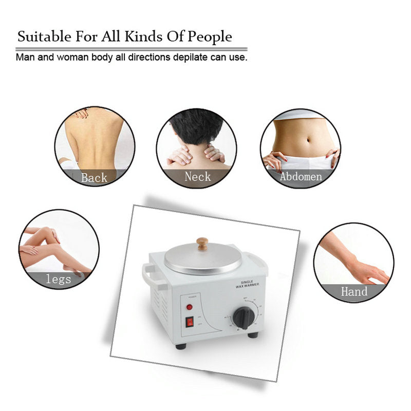 Professional hot wax warmer for salon