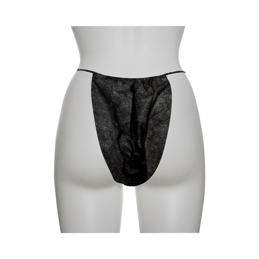 Panties Bikini Disposable (Black - 100 / Box)