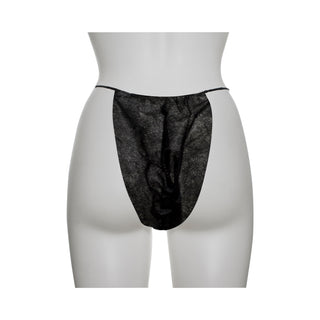 Panties Bikini Disposable (Black - 100 / Box)