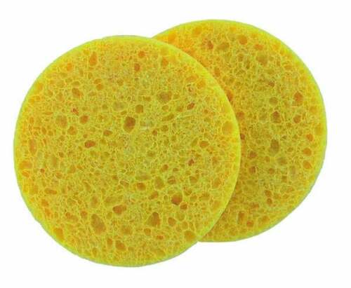 240 Pcs Compressed Face Sponge Yelow Cleansing, Exfoliating, Makeup Removal