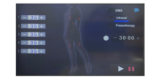 3 IN 1 Pressotherapy System Machine + EMS+Infrared