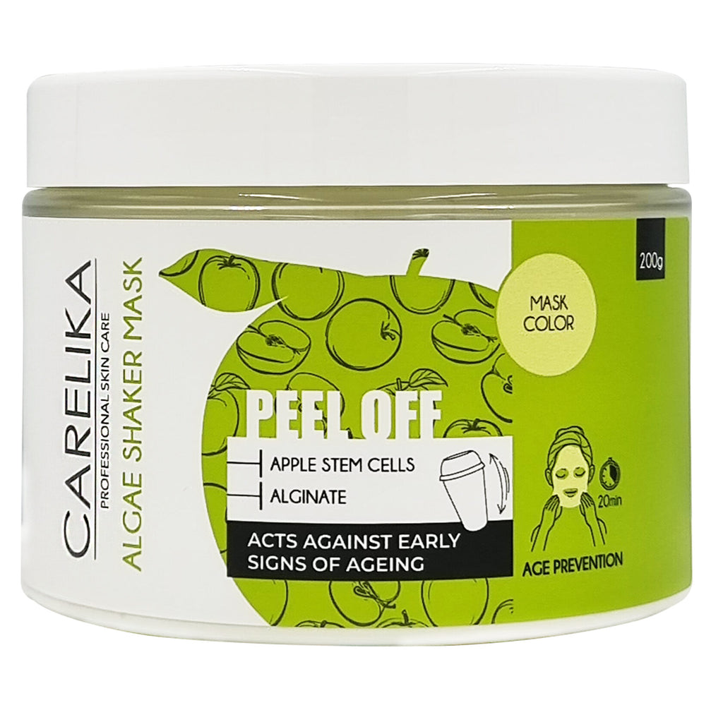PROFESSIONAL CARELIKA Apple stem cells algae peel of shaker mask, 200g