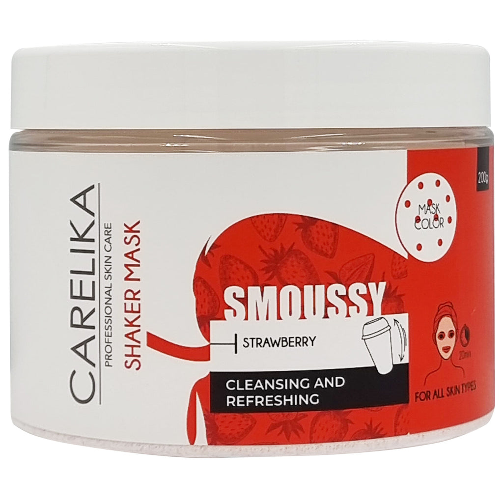 PROFESSIONAL CARELIKA Strawberry smoussy shaker mask, 200g