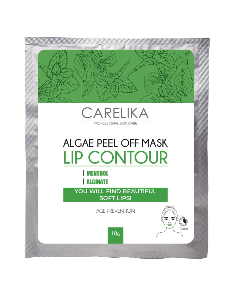 CARELIKA Algae peel off mask for lip contour, 10g