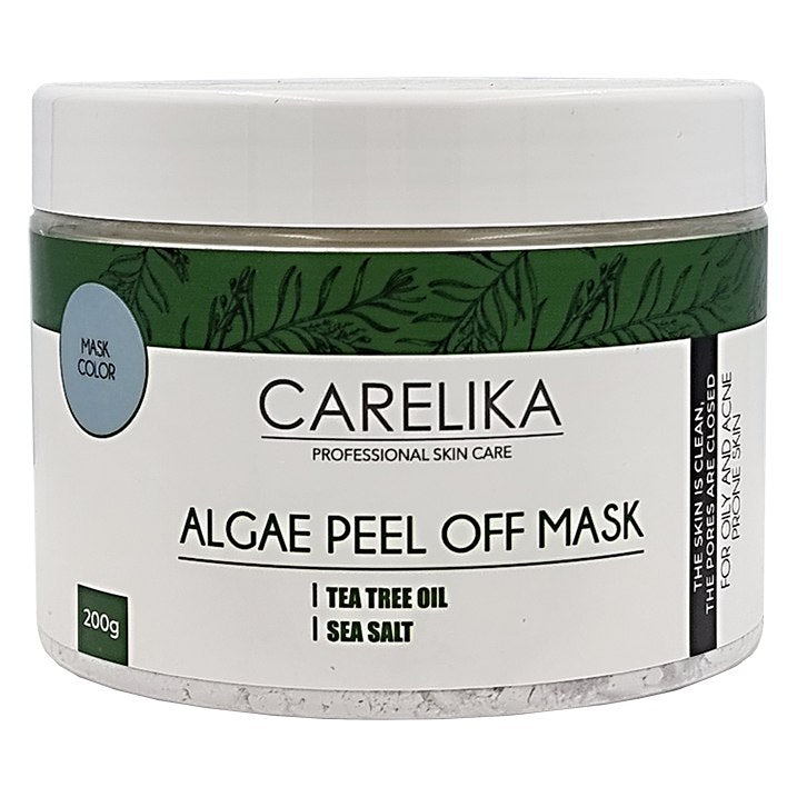 PROFESSIONAL CARELIKA Algae peel off mask with tea tree oil, 200g