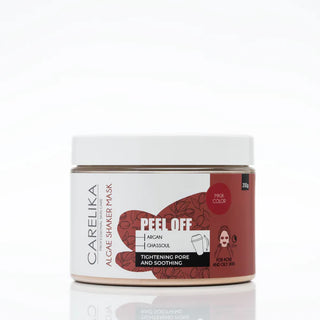 CARELIKA Shaker Peel Off Mask Argan-Ghassoul 200gr