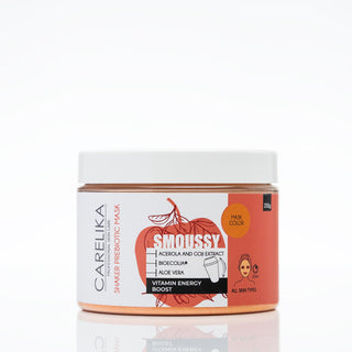 CARELIKA Shaker Prebiotic Smoussy Mask Acerola and Goji (vitamin energy boost) 200gr