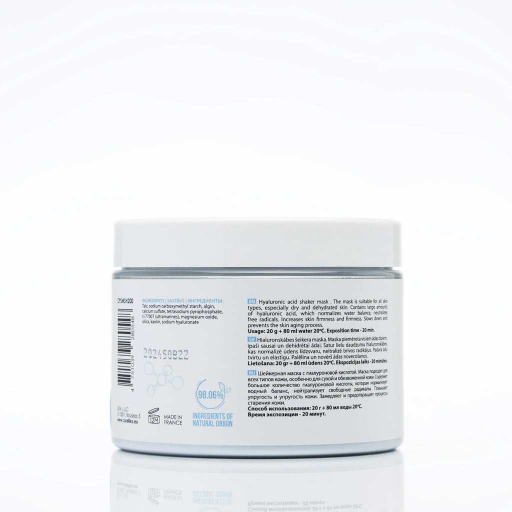 CARELIKA Shaker Peel Off Mask Hyaluronic Acid 200gr