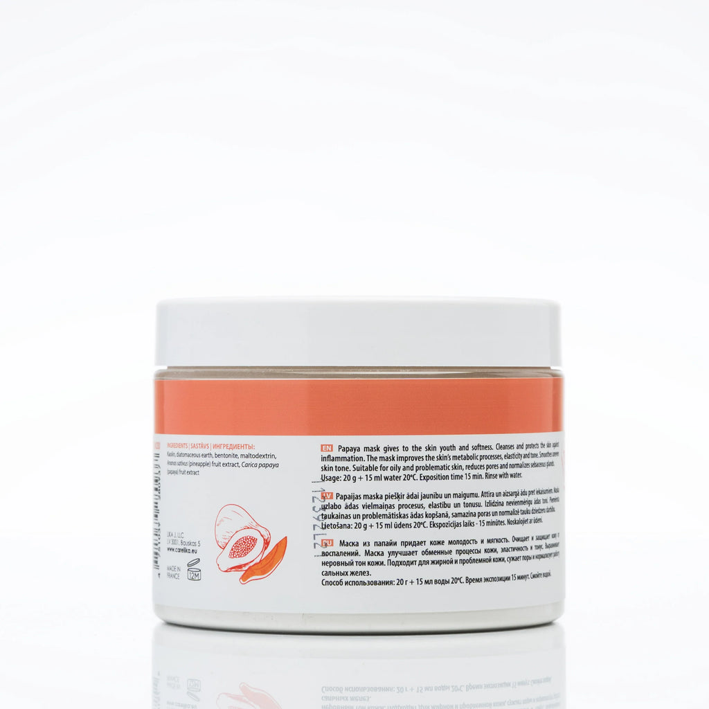CARELIKA Papaya Enzyme Mask (with Caolin) 200gr