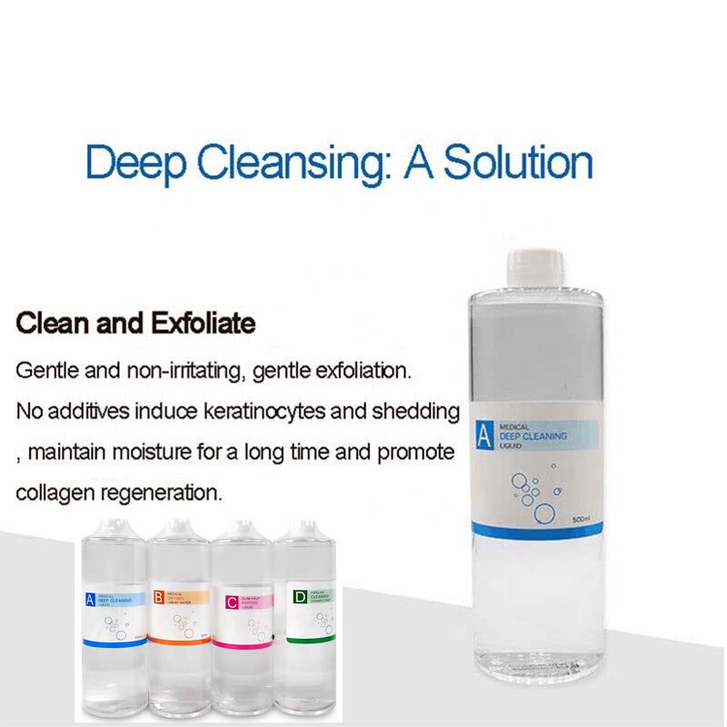 Unit Bottle HydraFacial Skincare Face Liquids Serum Aqua Peel Solution 500ml A, B, C or D