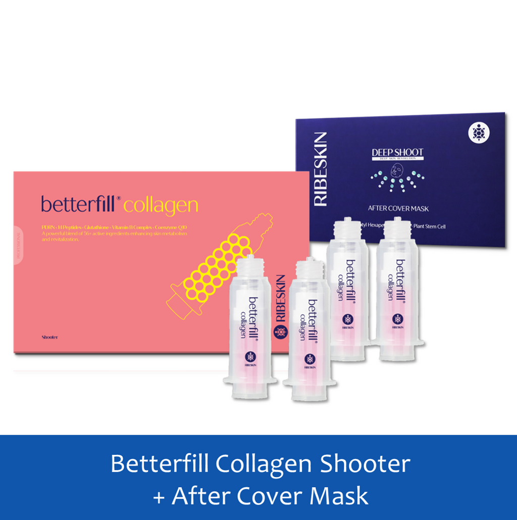 Ribeskin Collagen Shooter Combo Betterfill with After Cover Mask