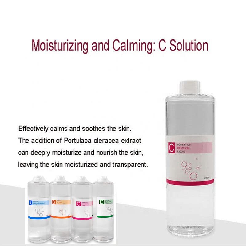 毛穴Hydra-ONE SOLUTION 1800mL & 500mL Unit Bottle Hydra Facial Skincare Face Liquids Serum Aqua Peel