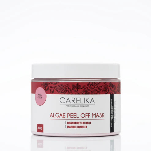 CARELIKA Algae Peel Off  Mask Cranberry Extract with Glucose 200gr