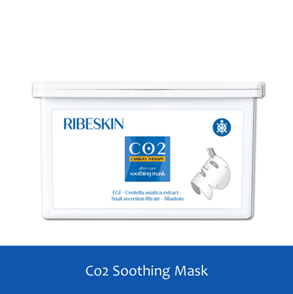 Ribeskin CO2 Facial Soothing Mask Carboxy Therapy