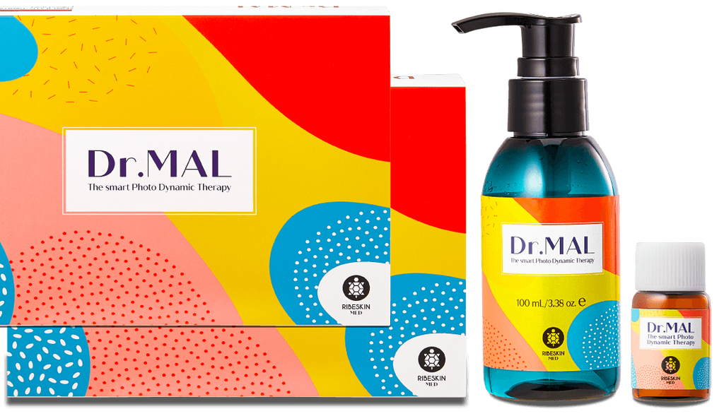 Ribeskin Dr.MAL PDT Combo 18 Vials + 1 Cleanser