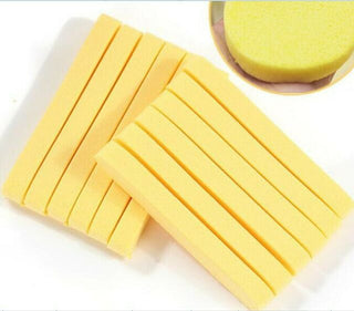 Compressed Yellow Face Sponge for Face Wash Cleansing, Exfoliating, Mask, Makeup Removal