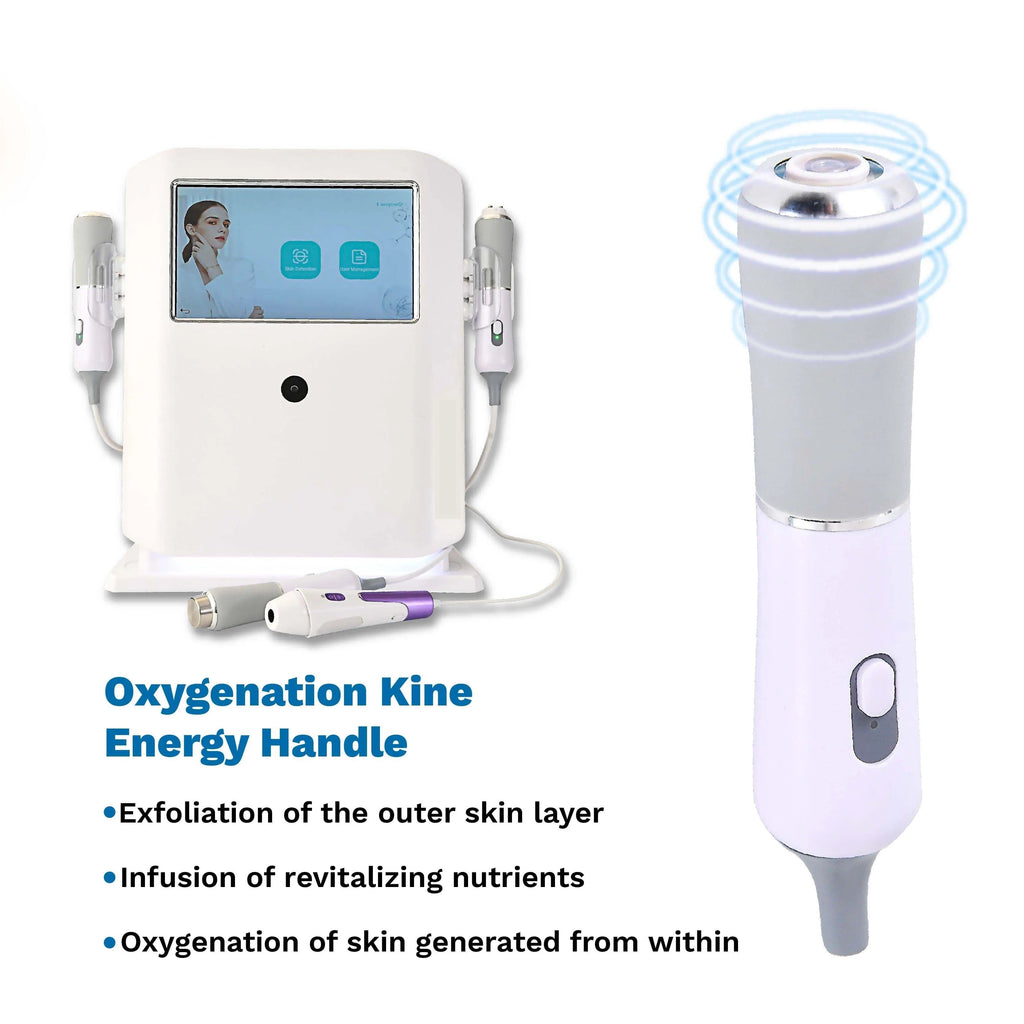 NEW 4 in 1 Oxygen Facial CO2 Bubble + RF + Ultrasound Machine + SCAN. Face Lifting and Whitening