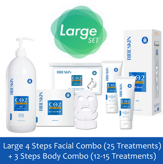 Ribeskin Carboxy Facial 4 Steps (25 Treatments) + 3 Steps Body Combo (12-15 Treatments)