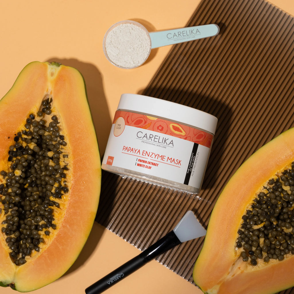 CARELIKA Papaya Enzyme Mask (with Caolin) 200gr