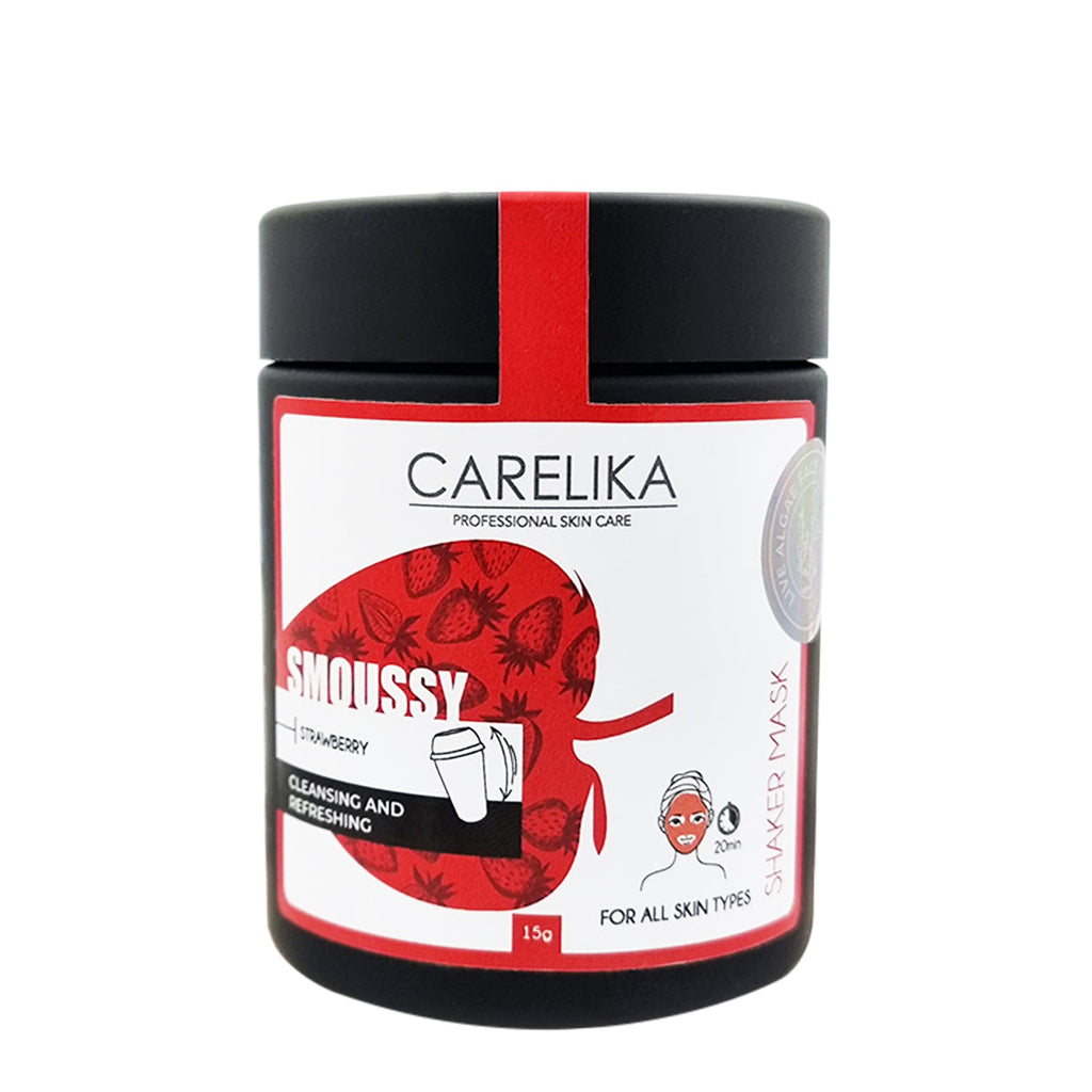 CARELIKA Shaker Smoussy Mask Strawberry Jar 15gr