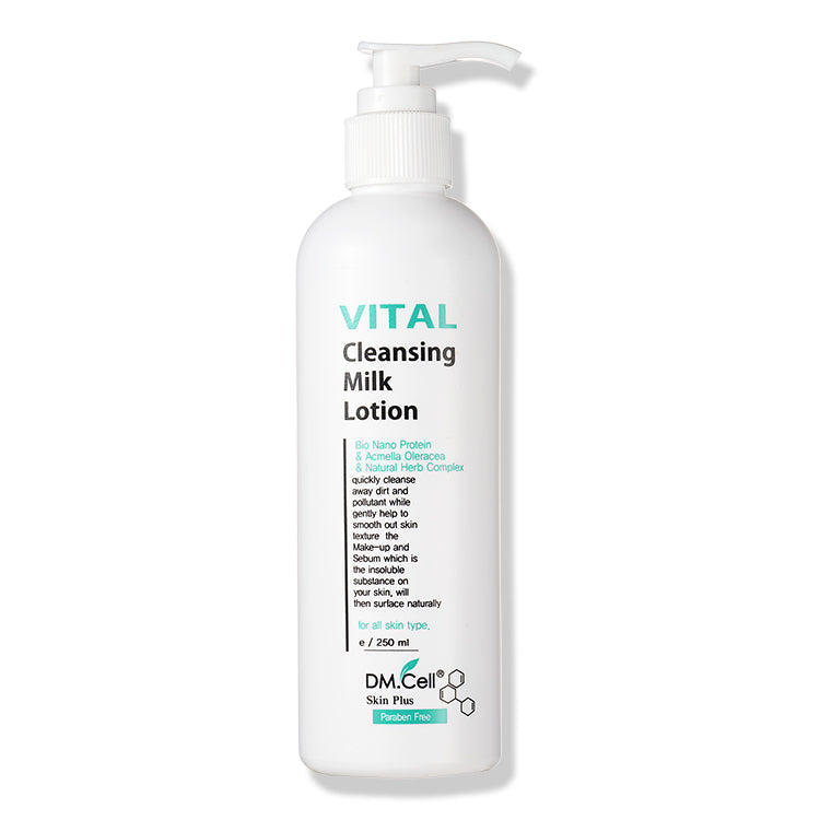 DMCell Cleanser - Vital Cleansing Milk Lotion - 바이탈 클렌징 밀크 로션