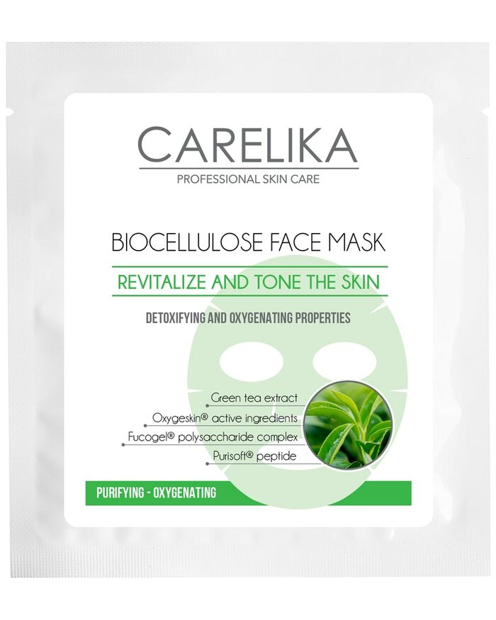 CARELIKA Revitalize Purifying oxygenating biocellulose face mask, 18ml