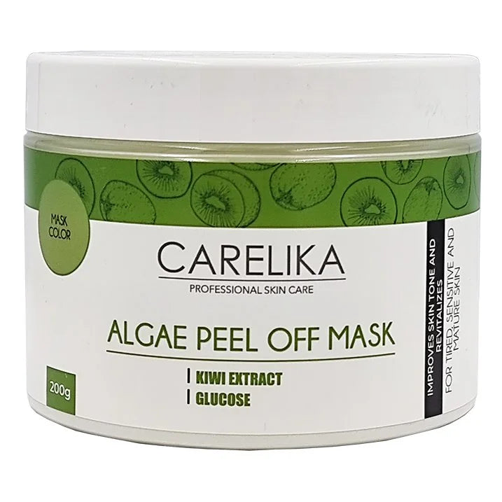 PROFESSIONAL CARELIKA Algae peel off mask with kiwi and glucose, 200g